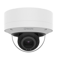 Hanwha XNV-6123R X-Plus 2MP AI IR Vandal Dome 12x Zoom — 90m WiseIR, 150dB WDR, IP66/IP67/IP6K9K/IK10+/NEMA4X