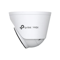 TP-Link VIGI InSight S485 white turret camera side view and adjustable housing