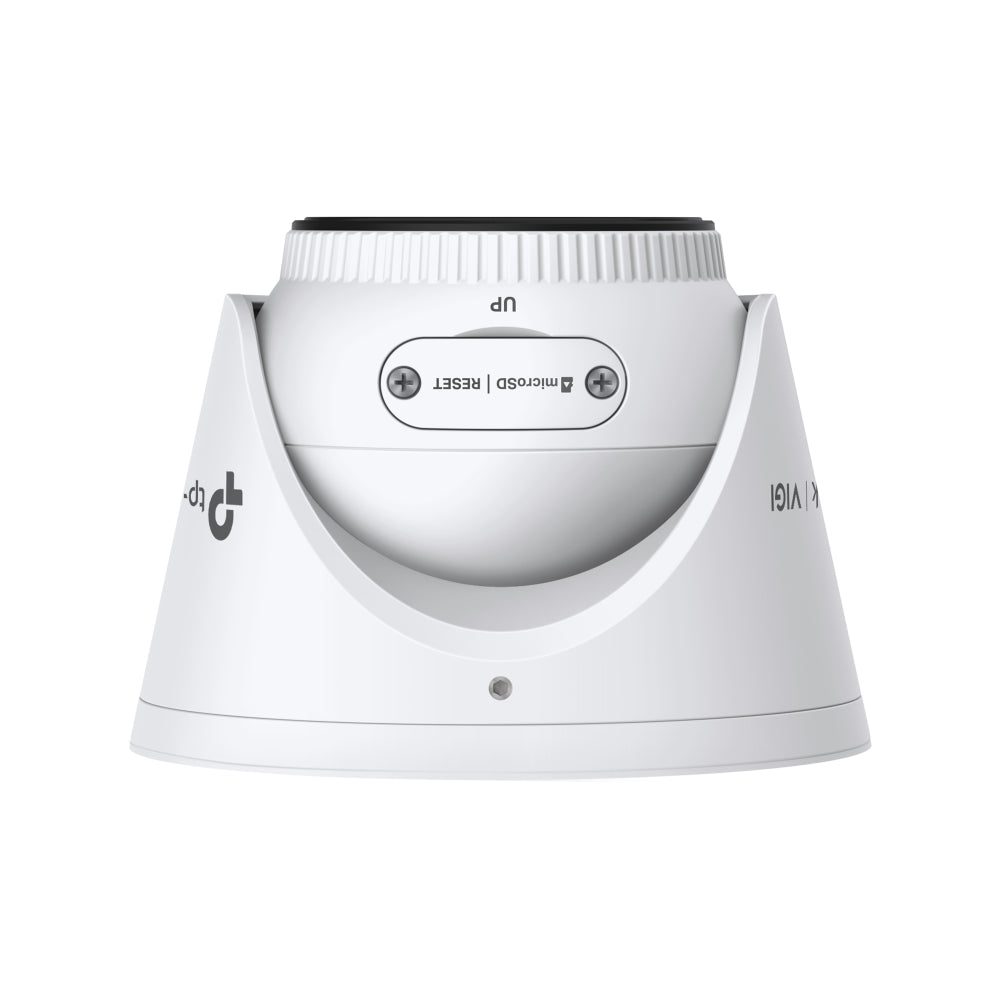 TP-Link VIGI InSight S485 microSD card and RESET access cover detail