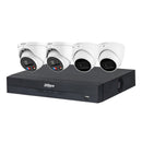Dahua 6 MP + 8 Channels Kit: 2 x 6MP TiOC and 2 x 6MP Turret Cameras with 8CH AI NVR + 4TB HDD - SMarket