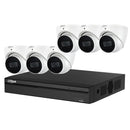 Dahua 6 x 6MP DH - IPC - HDW3666EMP - S - AUS SMD 4.0 AI Turret Kit 50m IR 2.8mm with SMD + 8CH NVR + 4TB HDD - SMarket