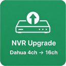 NVR Upgrade (Dahua) — 4ch → 16ch