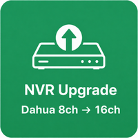 NVR Upgrade (Dahua) — 8ch → 16ch