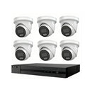 HiLook Hikvision 6MP AcuSense CCTV Kit – 2x Colour Deterrence IPC-T269-MU/SL + 4x Turret IPC-T361H-MU + 8CH PoE NVR (NVR-108MH-C/8P)