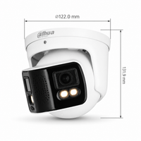 Dahua DH-IPC-PDW5849-A180-E2-ASTE 4MP x 2 Full-color Dual-Lens Wizmind Network Camera