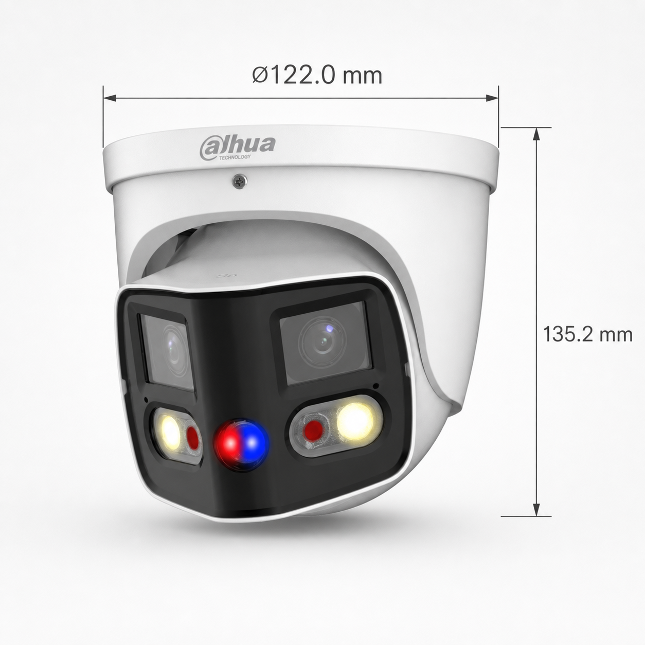 Dahua DH-IPC-PDW3849-A180 8MP TiOC 180° Panoramic Turret
