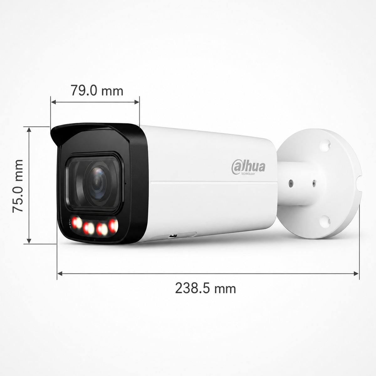 Dahua IPC-HFW3867T-ZAS-IL-ANZ 8MP 8MP Smart Dual Light Vari-focal Bullet WizSense Motorised