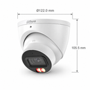 Dahua DH-IPC-HDW3667EM-S-IL-ANZ 6MP Dual Light Turret Network Camera AcuPick WizSense