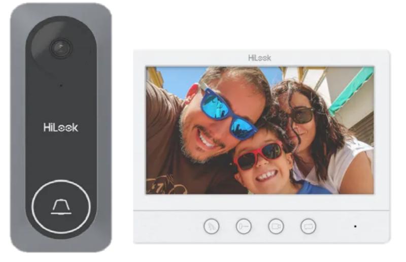 HiLook HA-KIT-A2 4-Wire HD Video Intercom Kit with 7-Inch Monitor
