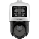 Hikvision 6 + 4MP Outdoor TandemVu PTZ & Pano Camera 25x Zoom, 100m IR, 4.8 - 120mm - SMarket