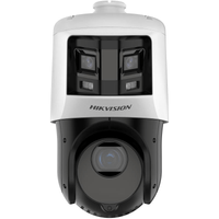 Hikvision 6 + 4MP Outdoor TandemVu PTZ & Pano Camera 25x Zoom, 100m IR, 4.8 - 120mm - SMarket