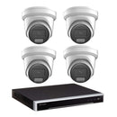 Hikvision 8MP Colorvu 3.0 Hybrid CCTV Kit: 4 x Liveguard Gen 3 Cameras + 8CH M Series NVR / 4TB - SMarket
