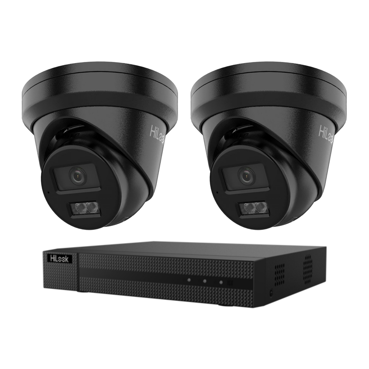 HiLook T363H 2-Camera 6MP CCTV Kit + 4CH PoE NVR, No HDD