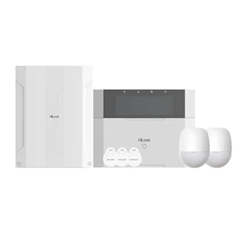 Hilook by Hikvision HA-ALARM-KIT1 AX Hybrid Pro Wired Alarm Kit with PIR Sensors & Keypad