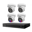 HiLook Hikvision 6MP AcuSense CCTV Kit – 2x Colour Deterrence IPC - T269 - MU/SL + 2x Turret IPC - T361H - MU + 8CH PoE NVR (NVR - 108MH - C/8P) - SMarket