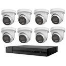 HiLook Hikvision 6MP Pro Series CCTV Kit – 8x Turret IPC - T363H - MU + 8CH PoE NVR (NVR - 108MH - C/8P) - SMarket