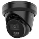 HiLook by Hikvision 6MP IPC-T363H-MU Acusense Turret IP Camera with Mic Colour Night BLACK
