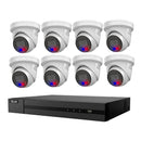 HiLook by Hikvision 8MP 4K Acusense 8 Camera , 8CH NVR Kit – ACDC All in one Camera with Colour Deterrance