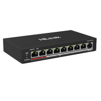 Hilook NS-0109P-60(B) Accessories, 8-Port Fast Ethernet POE Switch, 250m Transmission, 60W PoE Power, Surge Protection