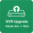 NVR Upgrade (Hilook) — 4ch → 16ch