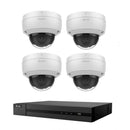 HiLook Hikvision 6MP Acusense 4 Camera 4CH Dome Kit – 4 x IPC-D261H-MU