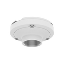 Hanwha SBP-115PFA white mount adaptor with 1.5-inch PF connection; supplied in a three-pack