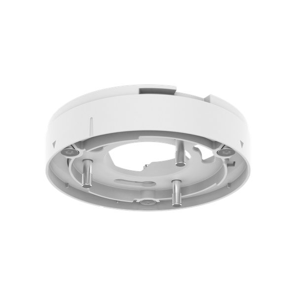 Hanwha SBP-115PA white three-pin wall and pole mount adaptor; supplied in a three-pack