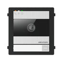 Hikvision DS-KD8005-IME1-S stainless steel KD8 door-station main module, front view