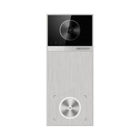 Hikvision DS-KV6114-MWBE1 metal panel door station with camera and single call button