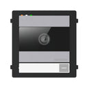 Hikvision DS-KD8005-IME1 aluminium door-station main module, front view with camera and call-button area