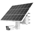 Hikvision DS-2XS6A46G1E-LIZS-C36S80-12MM solar 4G camera kit with 80W panel – angled view