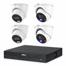 Dahua 8MP Mixed CCTV Kit: 2x TiOC + 2x Turret + 8CH PoE NVR