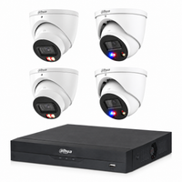 Dahua 8MP Mixed CCTV Kit: 2x TiOC + 2x Turret + 8CH PoE NVR