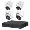 Dahua 6MP Mixed CCTV Kit: 2x TiOC + 2x Turret + 8CH PoE NVR