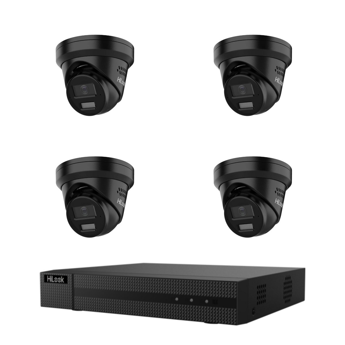 HiLook by Hikvision 8MP 4K Acusense 4 Camera , 4CH NVR Kit – ACDC All in one Camera with Colour Deterrance