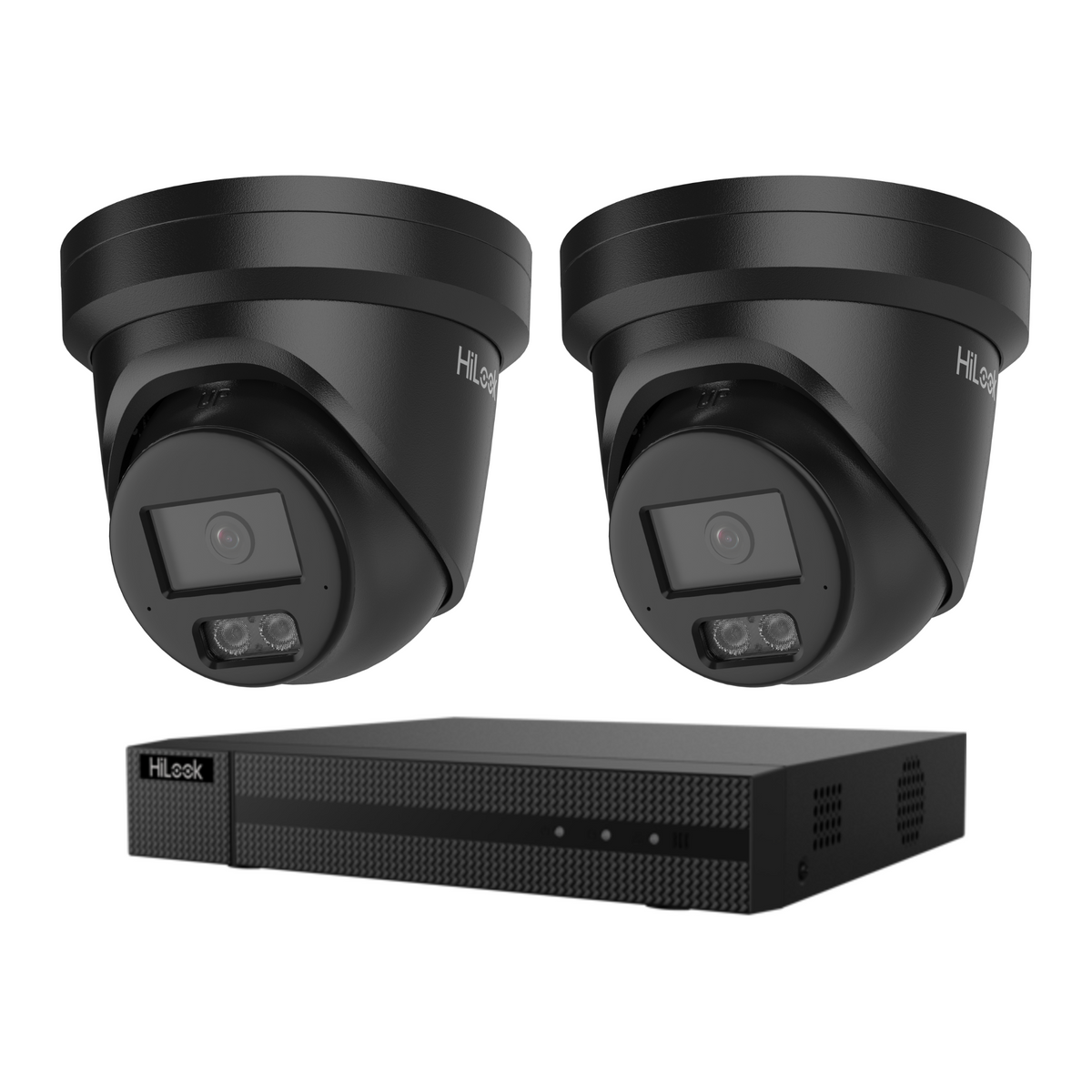 HiLook T561H 2-Camera 6MP CCTV Kit + 4CH PoE NVR, No HDD