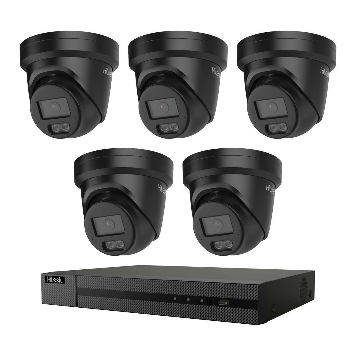 HiLook T561H 5-Camera 6MP CCTV Kit + 8CH PoE NVR, No HDD