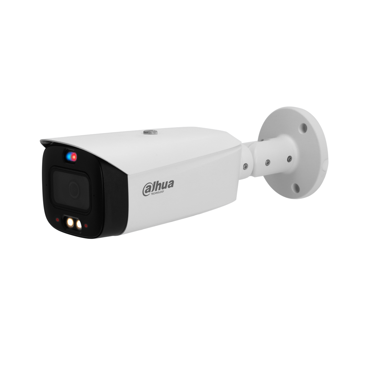 One white Dahua DH-IPC-HFW3849T1-AS-PV-ANZ-S2 bullet camera, 2.8 mm