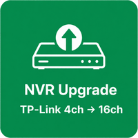 NVR Upgrade (TP-Link) — 4ch → 16ch